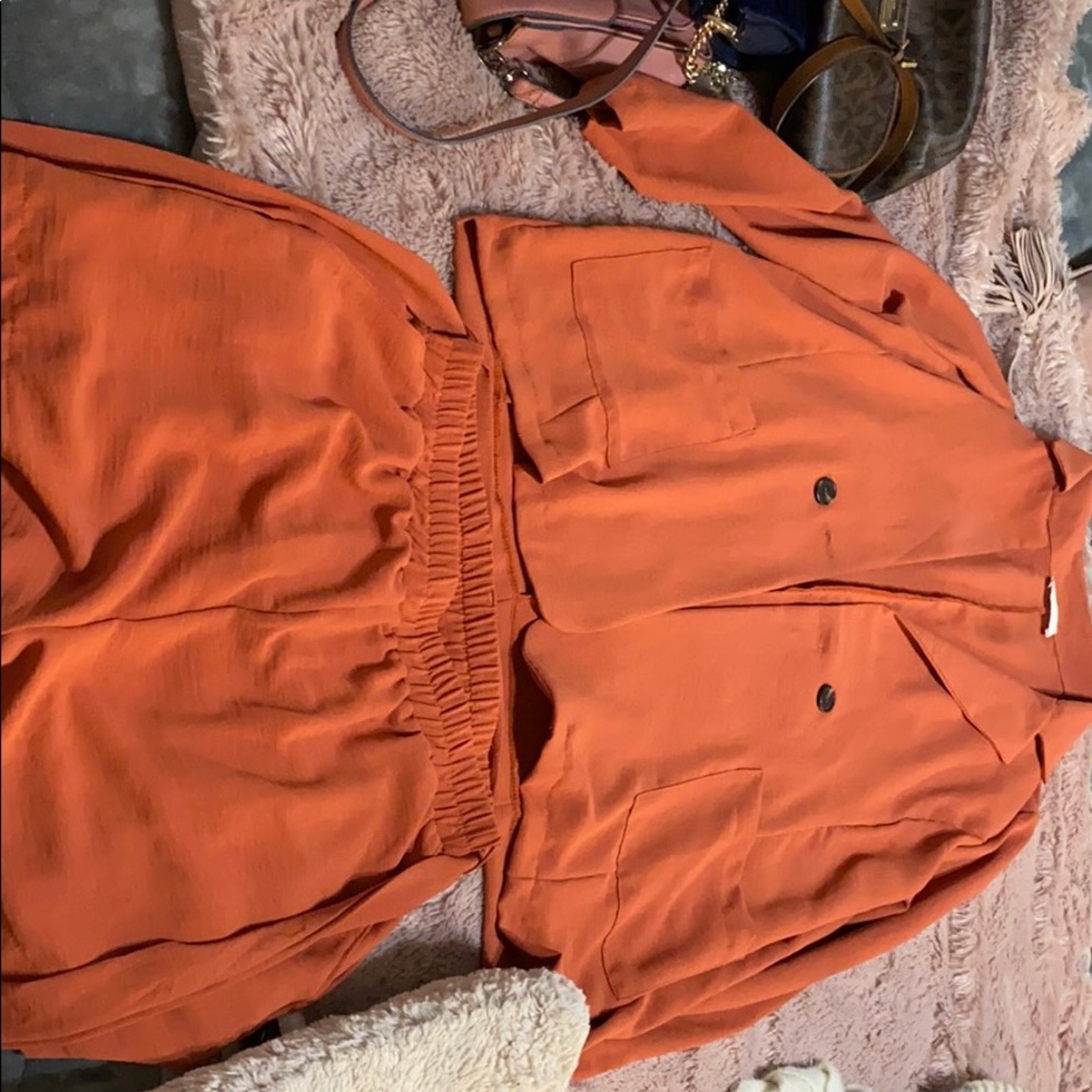 Shorts suit set